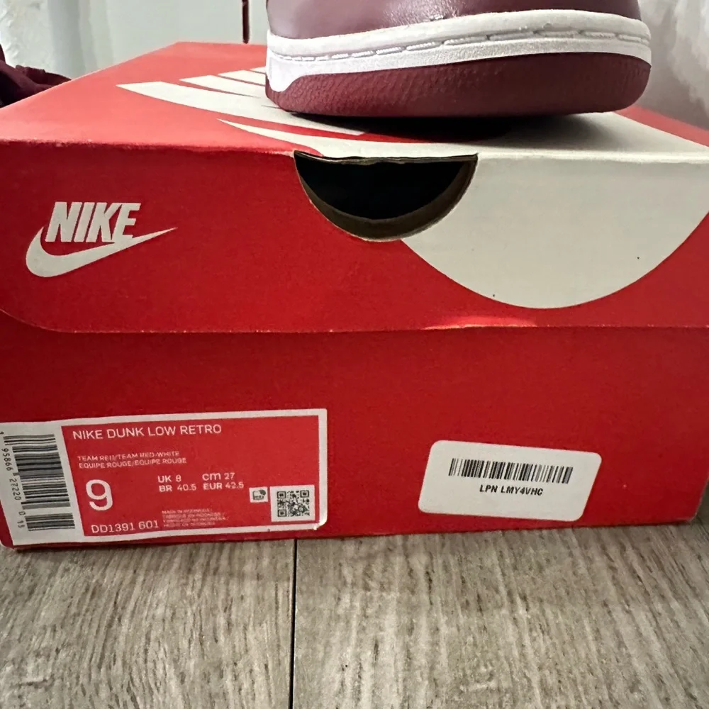 Nike Dunk Low Team Red 2022 Style # DD1391-601 Size 9 FAST SHIPPING
